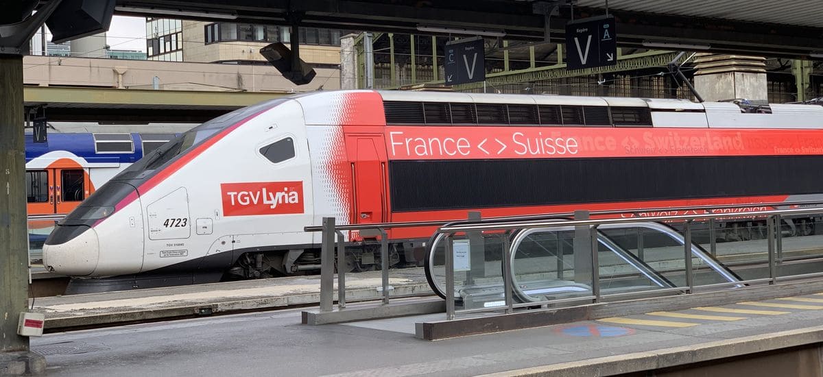 Photo du TGV Lyria